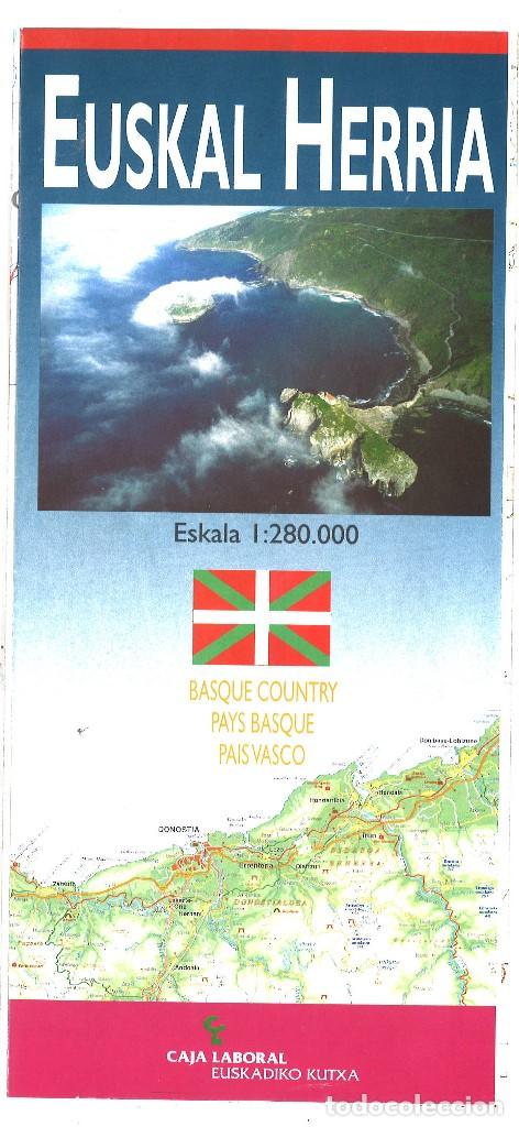 Mappe contemporanee: Mapa de Euskal Herria.