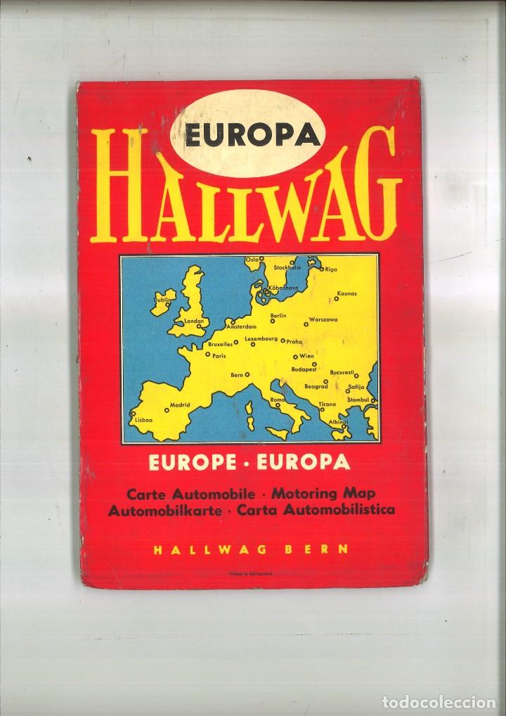 Mapas contempor&aacute;neos: HALLWAG EUROPA. - Foto 1