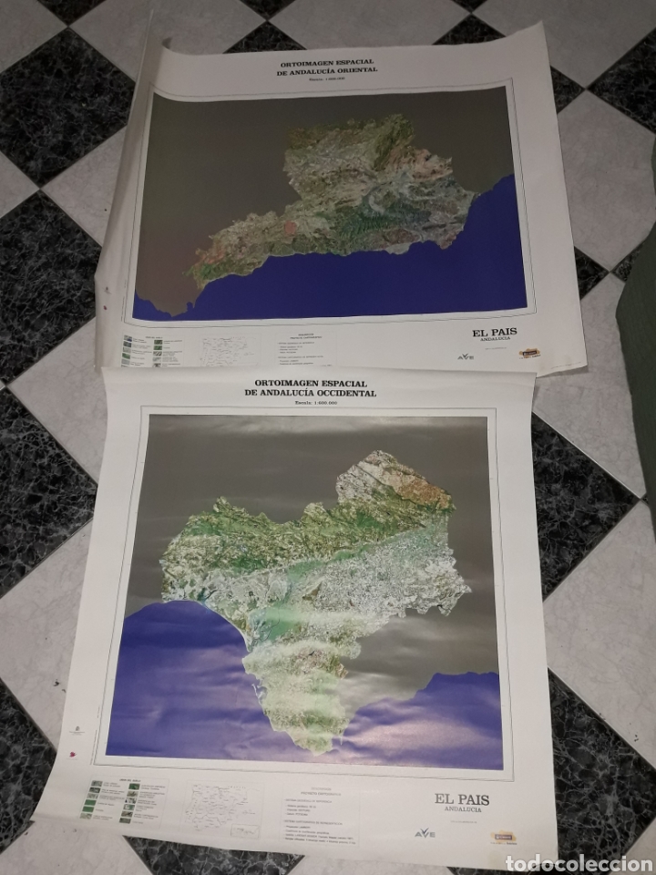 Mapas contempor&aacute;neos: LOTE 2 MAPAS ANDALUCIA - Foto 1
