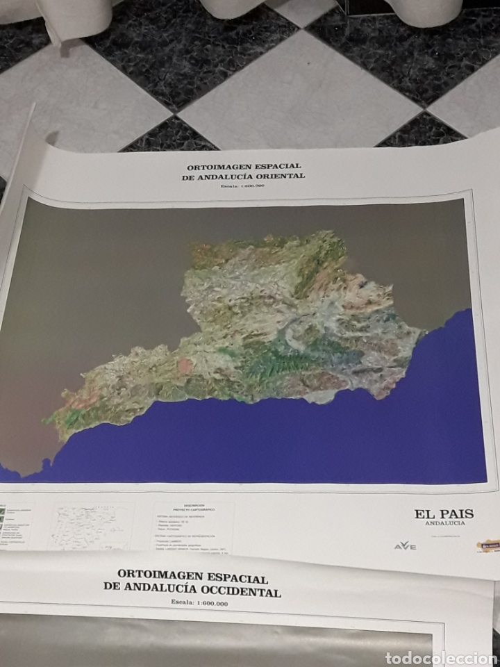 Mapas contempor&aacute;neos: LOTE 2 MAPAS ANDALUCIA - Foto 2