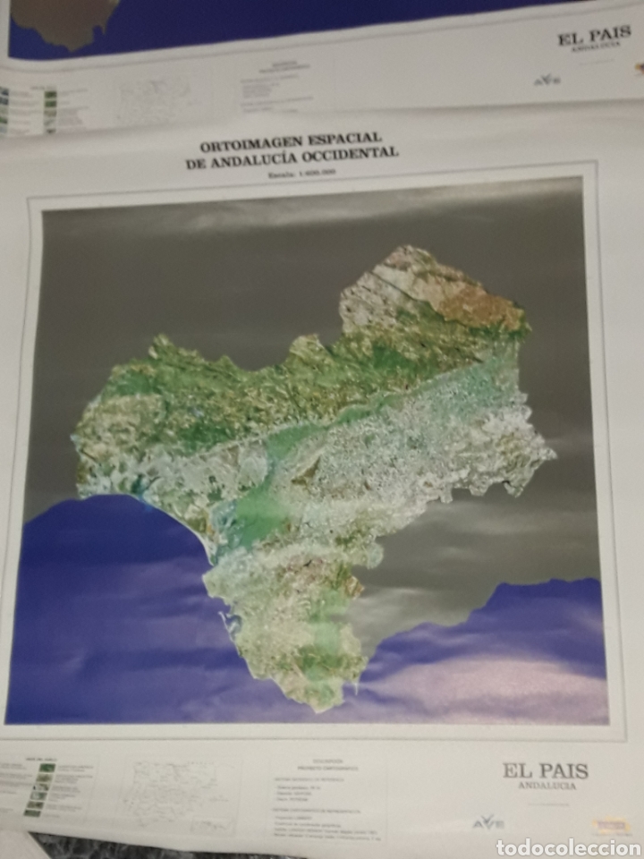 Mapas contempor&aacute;neos: LOTE 2 MAPAS ANDALUCIA - Foto 3