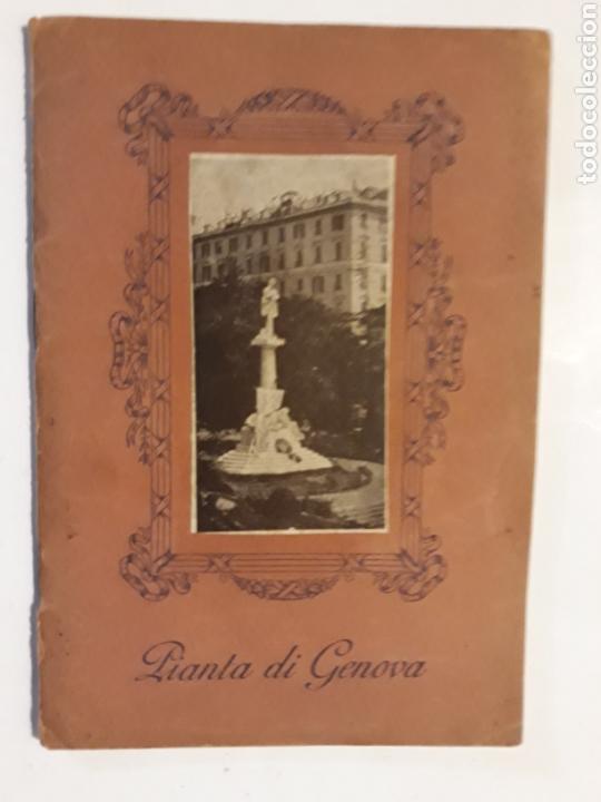Mapas contempor&acirc;neos: Libros Italia mapas - pianta di Genova e &iacute;ndice Stradale 1924 edici&oacute;n Janua