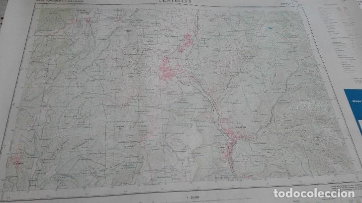 mapa centelles barcelona Mapa de centelles (barcelona) escala 1:25.000 c   Vendido en Venta 