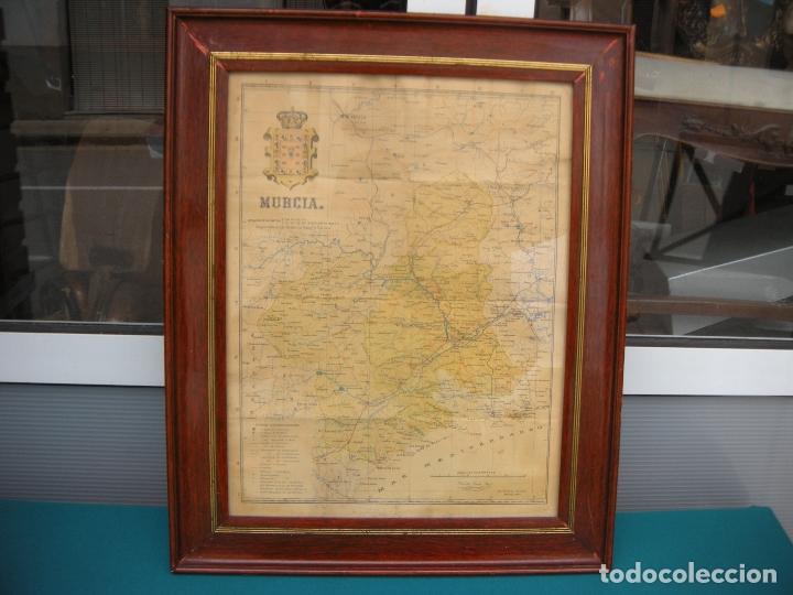 Mapas contempor&aacute;neos: MAPA DE MURCIA ENMARCADO - Foto 1