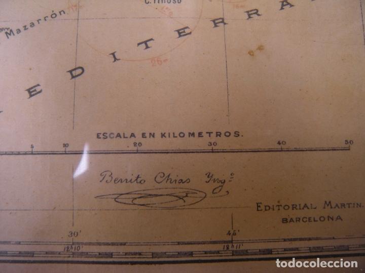 Mapas contempor&aacute;neos: MAPA DE MURCIA ENMARCADO - Foto 2