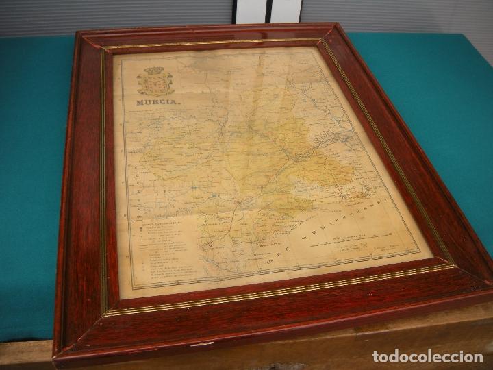 Mapas contempor&aacute;neos: MAPA DE MURCIA ENMARCADO - Foto 6