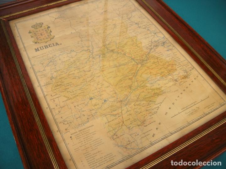 Mapas contempor&aacute;neos: MAPA DE MURCIA ENMARCADO - Foto 7