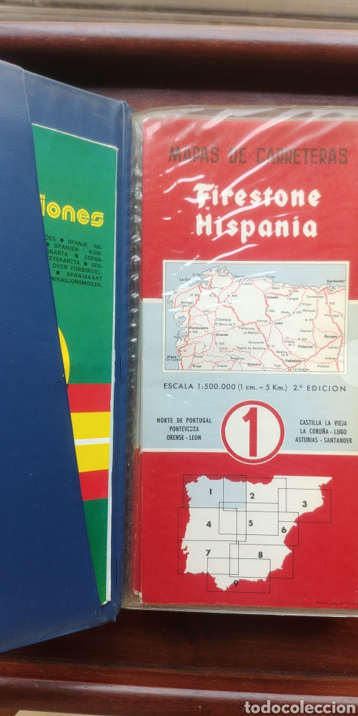 Mapas contempor&aacute;neos: Mapas Firestone Hispania completo del 1 al 9. - Foto 2
