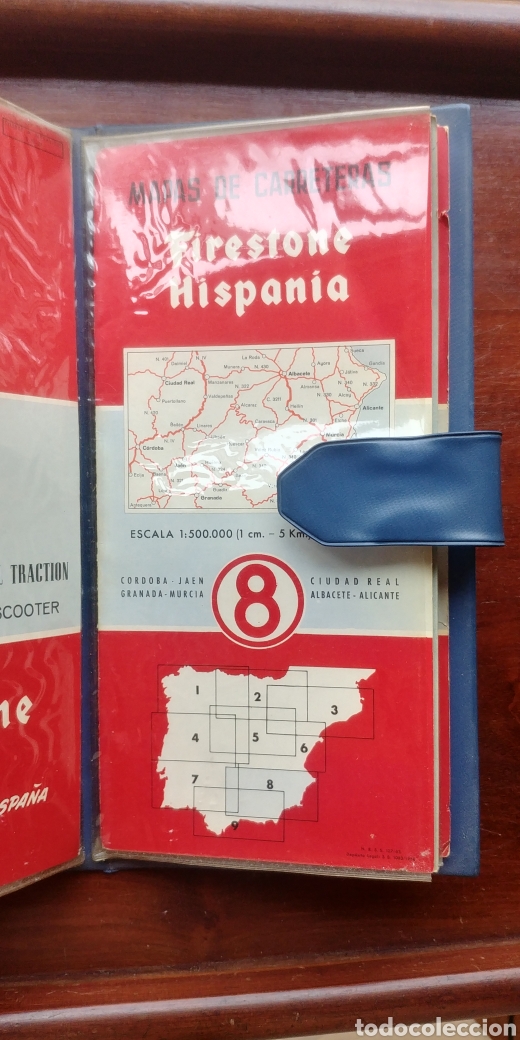 Mapas contempor&aacute;neos: Mapas Firestone Hispania completo del 1 al 9. - Foto 3