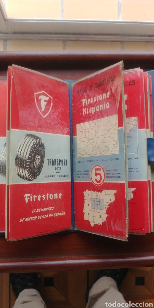 Mapas contempor&aacute;neos: Mapas Firestone Hispania completo del 1 al 9. - Foto 4