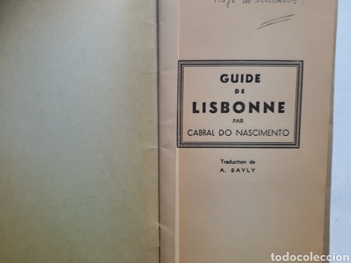 Mapas contempor&aacute;neos: Libros mapas Portugal - GUIDE ETC PLAN DE LISBONNE - Foto 3