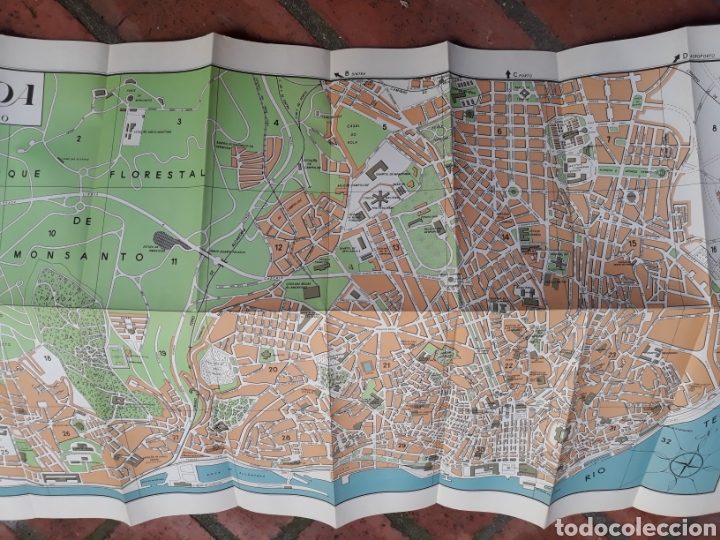 Mapas contempor&aacute;neos: Libros mapas Portugal - GUIDE ETC PLAN DE LISBONNE - Foto 7