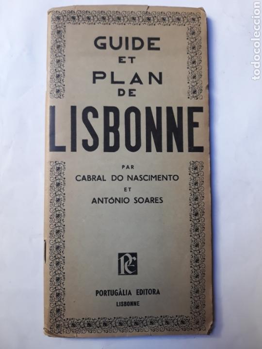 Mapas contempor&aacute;neos: Libros mapas Portugal - GUIDE ETC PLAN DE LISBONNE - Foto 1