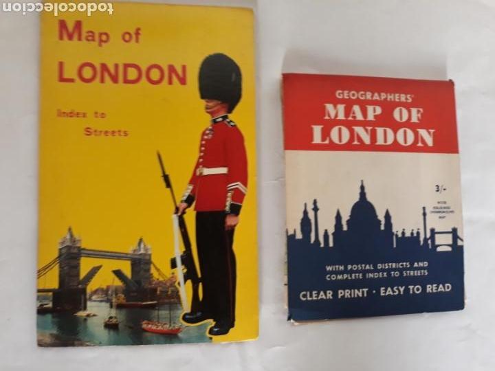 Mapas contempor&aacute;neos: Mapas Inglaterra - dos mapas London - Foto 1