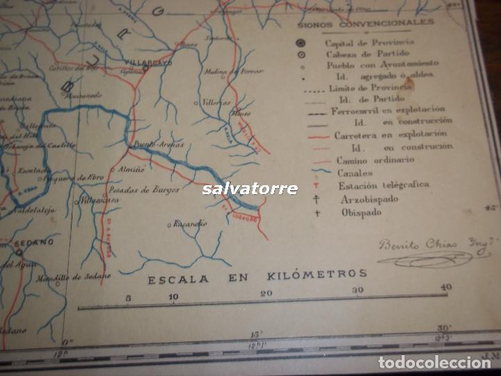 Mapas contempor&aacute;neos: MAPA SANTANDER. BENITO CHIAS.1903. - Foto 3