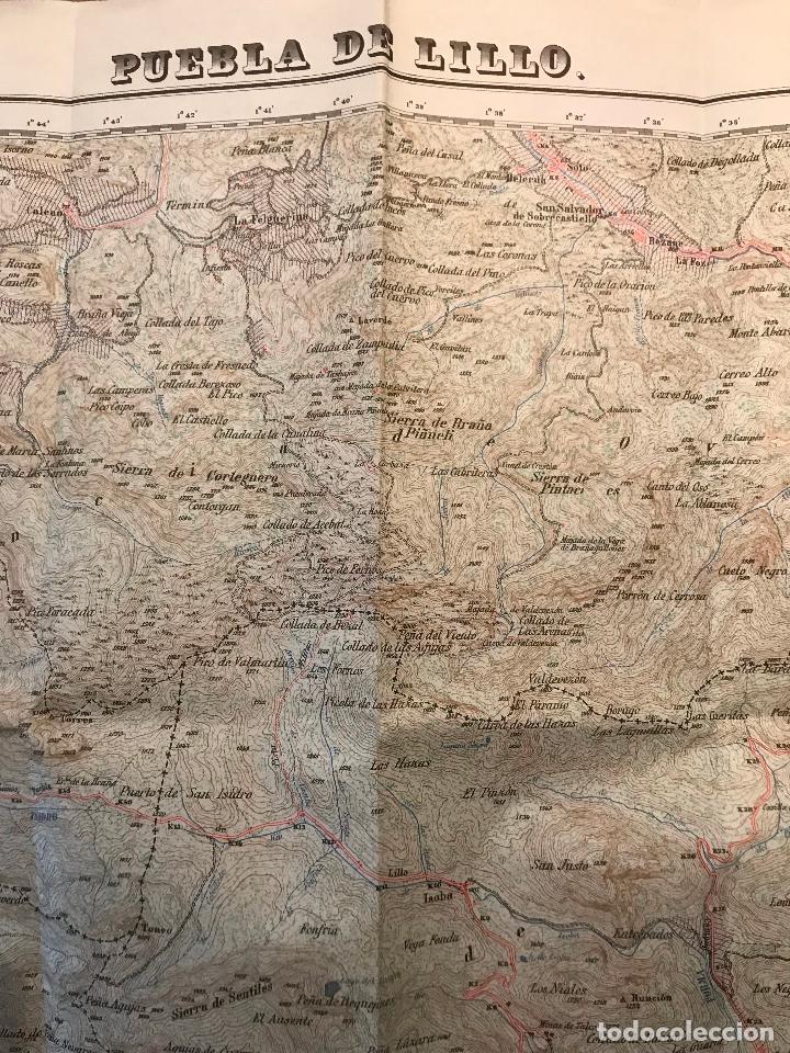 Mapas contempor&aacute;neos: MAPA PLANO DE PUEBLA DE LILLO - Foto 1