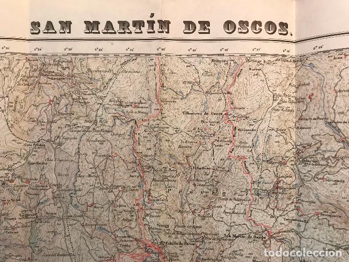 Mapas contempor&aacute;neos: MAPA PLANO San Mart&iacute;n de Oscos - Foto 1