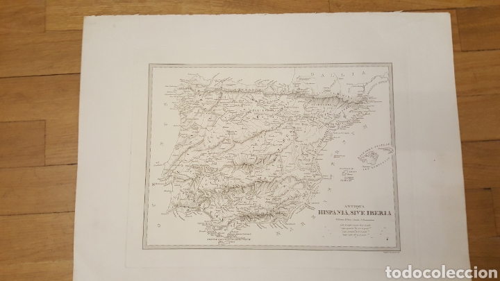 Mapas contempor&aacute;neos: MAPA ANTIQUA HISPANIA SIVE IBERIA - Foto 1
