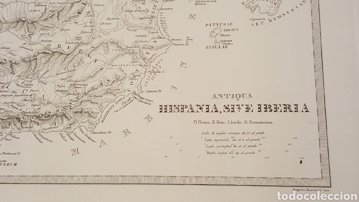 Mapas contempor&aacute;neos: MAPA ANTIQUA HISPANIA SIVE IBERIA - Foto 2