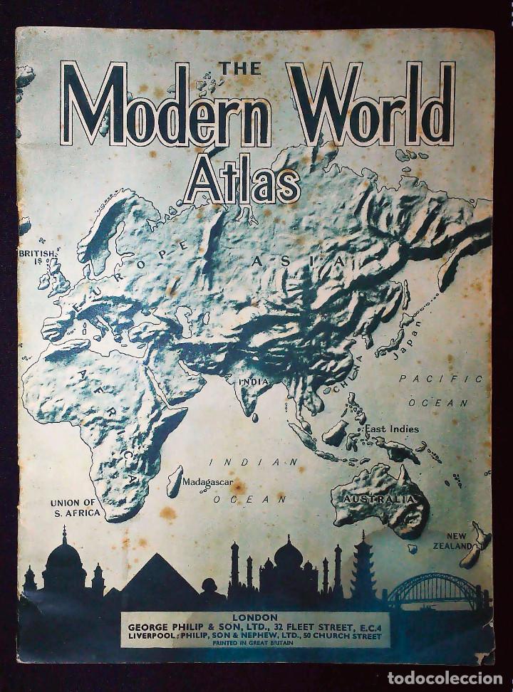 Mapas contempor&aacute;neos: Atlas - George Philip & Son Ltd - The Modern World Atlas - London, United Kingdom