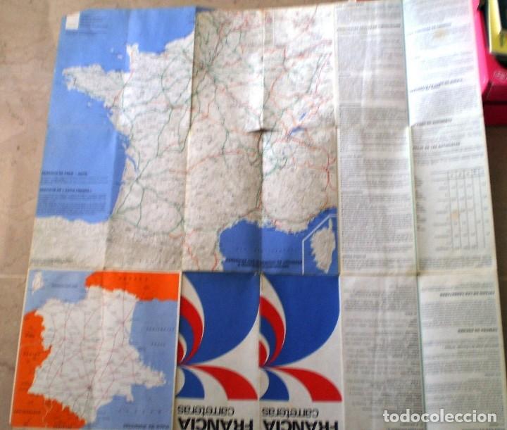 Mapas contempor&aacute;neos: FRANCIA CARRETERAS - MAPA - Foto 2