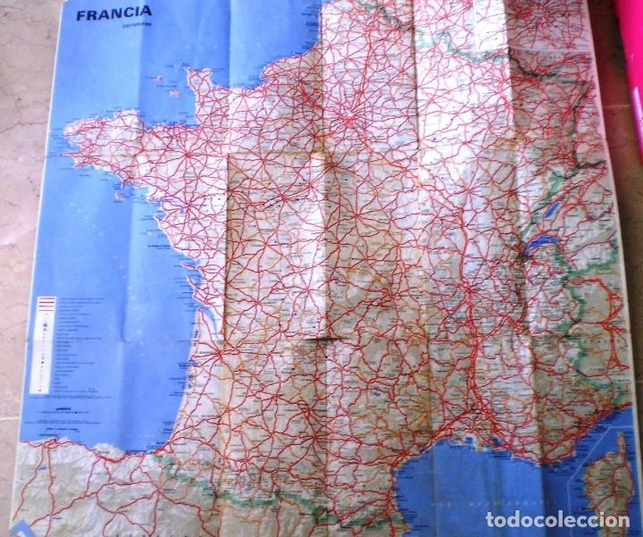 Mapas contempor&aacute;neos: FRANCIA CARRETERAS - MAPA - Foto 3