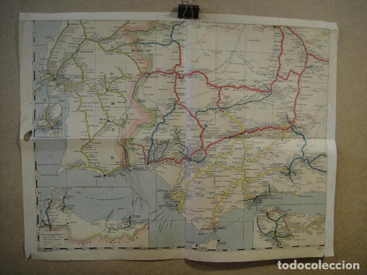 Mapas contempor&aacute;neos: mapa de ferrocarriles enrique soler - a&ntilde;o 1937 - Foto 1