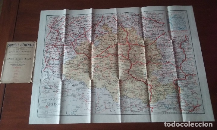 Mapas contempor&aacute;neos: Lote tres mapas Blondel la Rougery - Foto 5