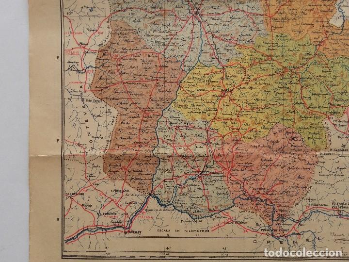 Mapas contempor&aacute;neos: ANTIGUO MAPA PROVINCIA DE LUGO - Foto 4