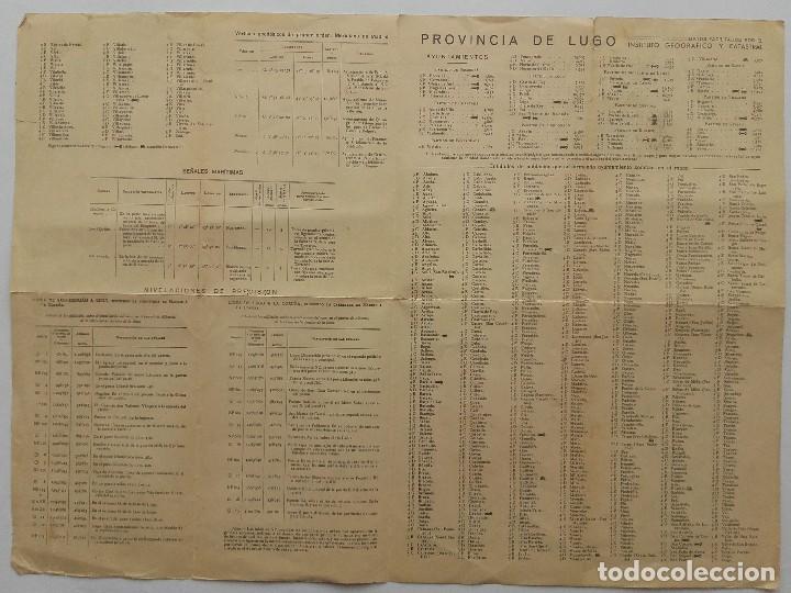 Mapas contempor&aacute;neos: ANTIGUO MAPA PROVINCIA DE LUGO - Foto 6
