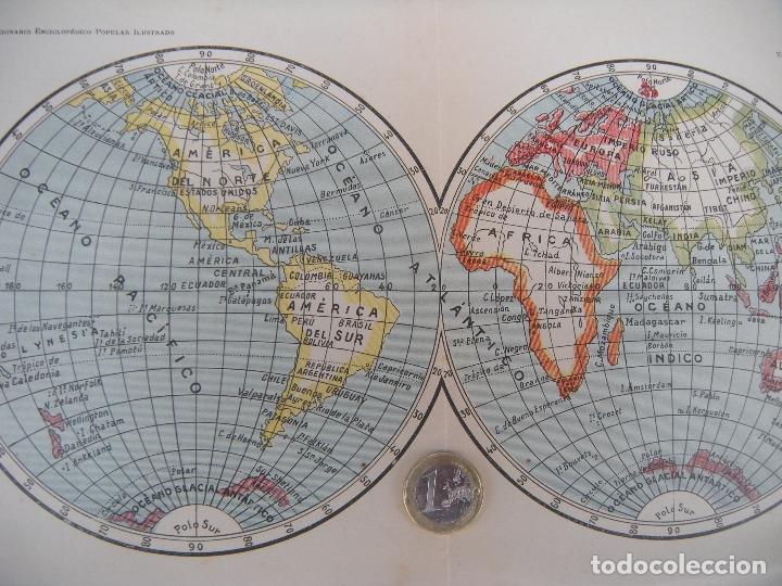 Mapas contempor&aacute;neos: ANTIGUO MAPA MUNDI - Foto 4