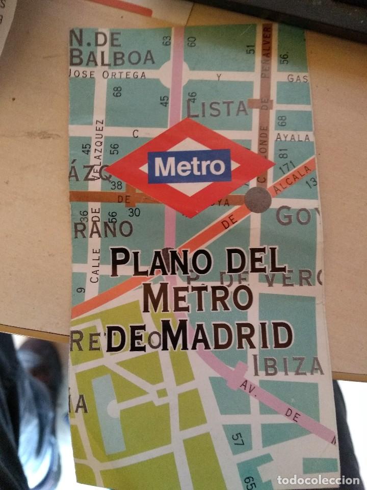 Mapas contempor&aacute;neos: Plano del Metro de Madrid - Foto 1