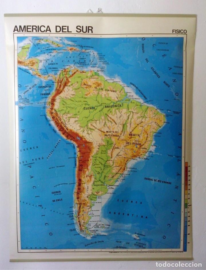 America Del Sur Fisico Mapa Escolar Mapas Mapa De Espana Images Hot Sex Picture 9465