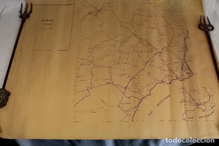 Mapas contempor&aacute;neos: mapa antiguo de murcia aforos - Foto 2