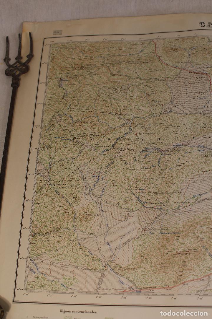 Mapas contempor&aacute;neos: mapa antiguo de caravaca - Foto 4
