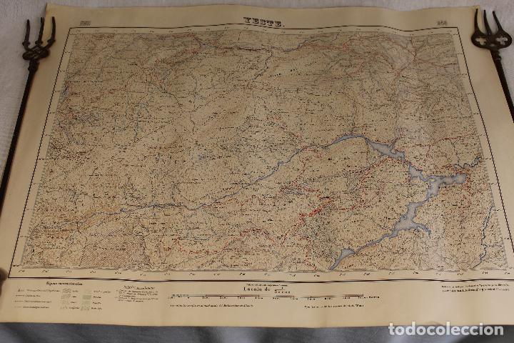 Mapas contempor&aacute;neos: mapa antiguo de yeste - Foto 1