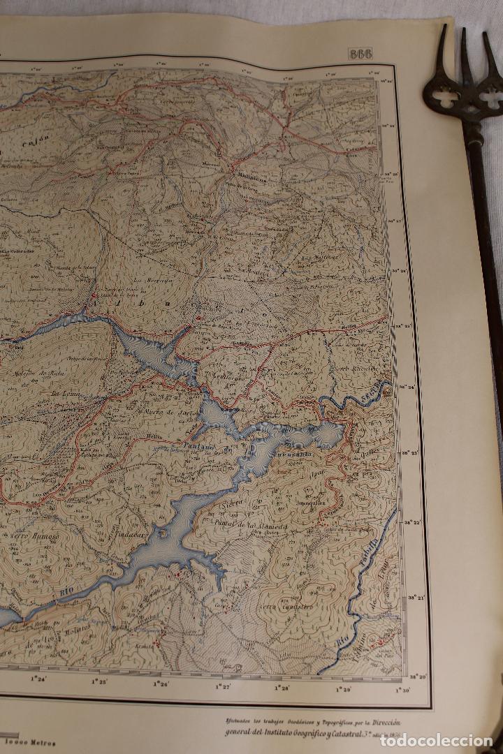 Mapas contempor&aacute;neos: mapa antiguo de yeste - Foto 5