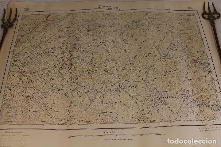 Mapas contempor&aacute;neos: mapa antiguo de nerpio - Foto 1