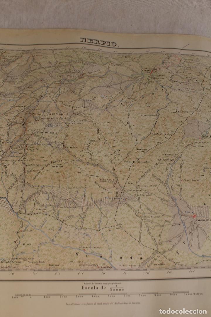 Mapas contempor&aacute;neos: mapa antiguo de nerpio - Foto 2