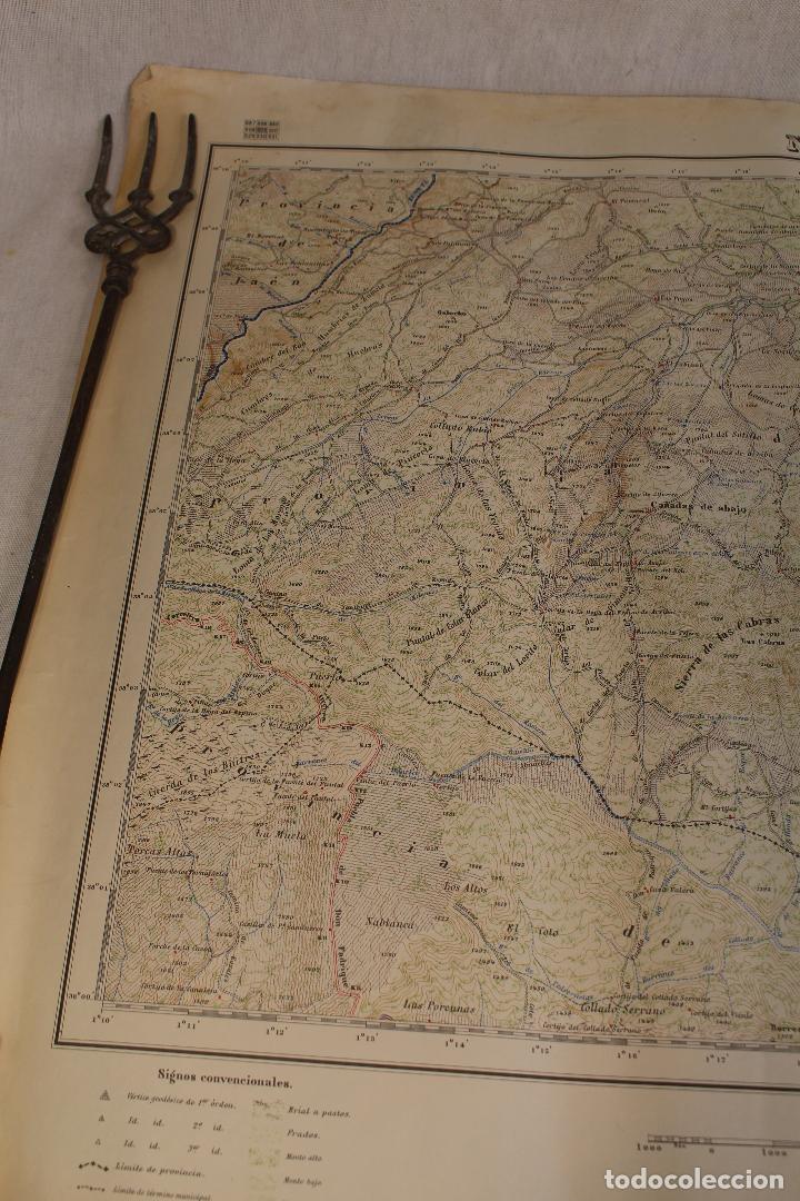 Mapas contempor&aacute;neos: mapa antiguo de nerpio - Foto 3