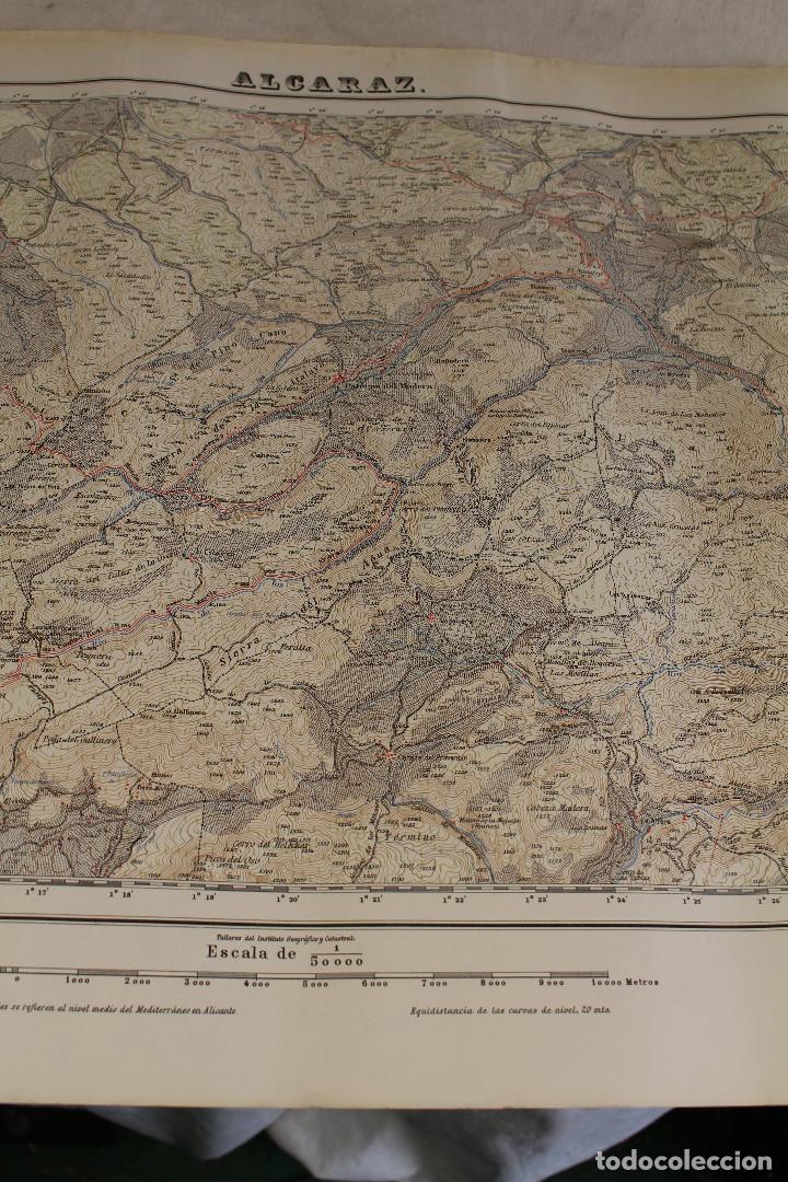 Mapas contempor&aacute;neos: mapa antiguo de alcaraz - Foto 3