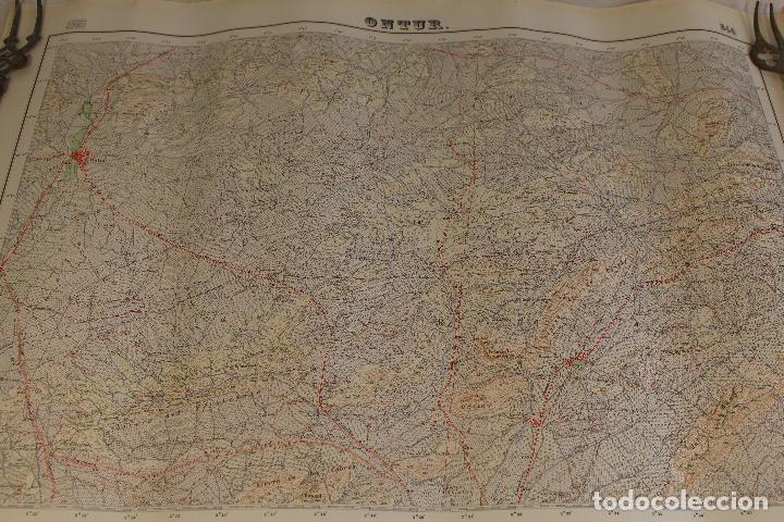 Mapas contempor&aacute;neos: mapa antiguo de ontur - Foto 4