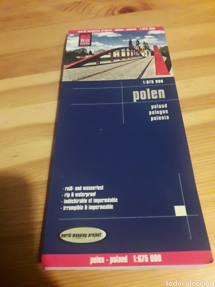 Mapas contempor&aacute;neos: Mapa de polonia 1:675000 - Foto 1