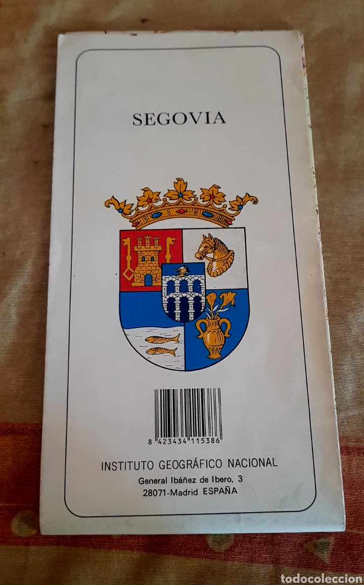 Mapas contempor&aacute;neos: Mapa provincial de Segovia. IGN. 1990. - Foto 1