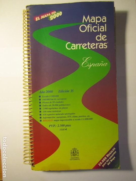 mapa oficial de carreteras del ministerio de fomento el mapa del 2000 mapa oficial de carreteras esp   Comprar Mapas 