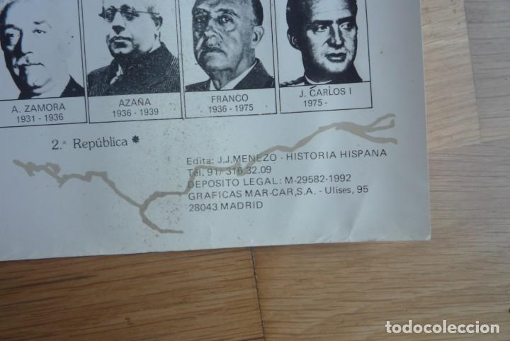 Mapas contempor&aacute;neos: MAPA DE REYES Y JEFES DE ESTADO ESPA&Ntilde;OLES. - Foto 2
