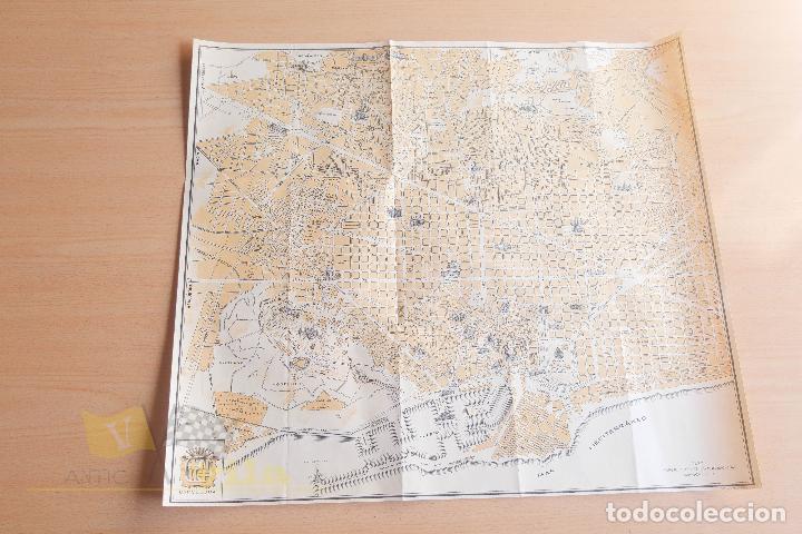 Mapas contempor&acirc;neos: Mapa Barcelona - XXXV Congreso eucaristico internacional 1952