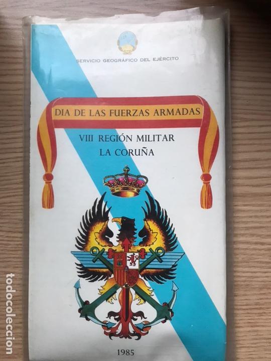 Mapas contempor&aacute;neos: Mapa Coru&ntilde;a servicio geogr&aacute;fico del ej&eacute;rcito 1985 - Foto 2