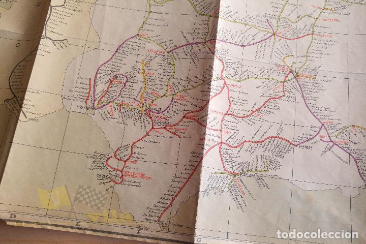 Mapas contempor&aacute;neos: Mapa de los ferrocarriles espa&ntilde;oles - Compilaci&oacute;n Giol - Foto 4