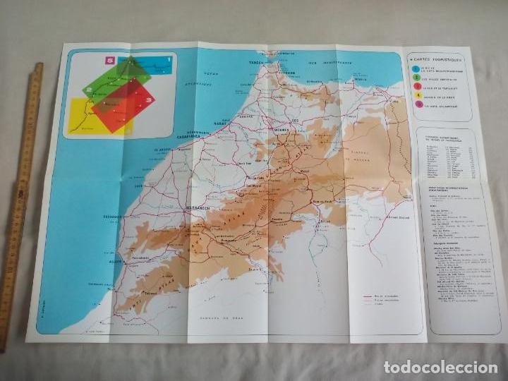 Mapas contempor&aacute;neos: MAPA DE MARRUECOS MAROC - Foto 1